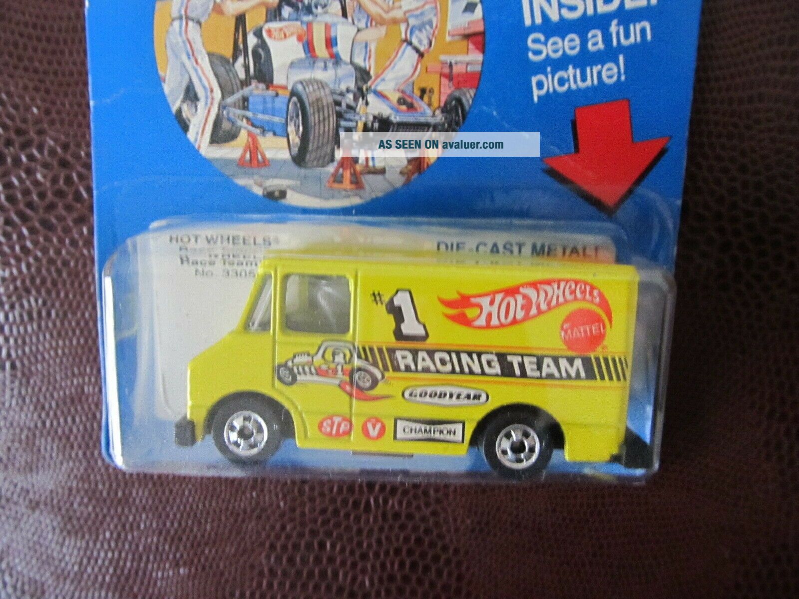 Hot Wheels Scene Machines ON CARD Race Team 3305 1980 | #1267686
