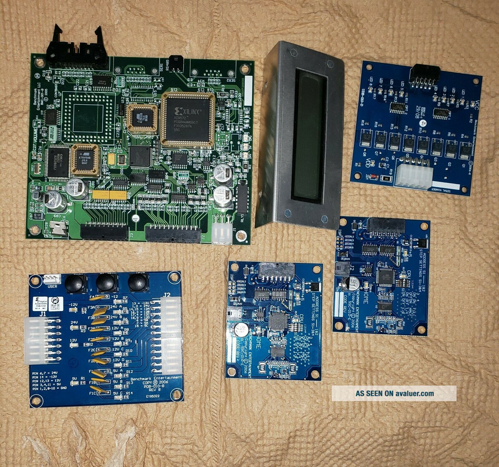 Slam A Winner Ticket Redemption Arcade Game Main Boards And Display ...