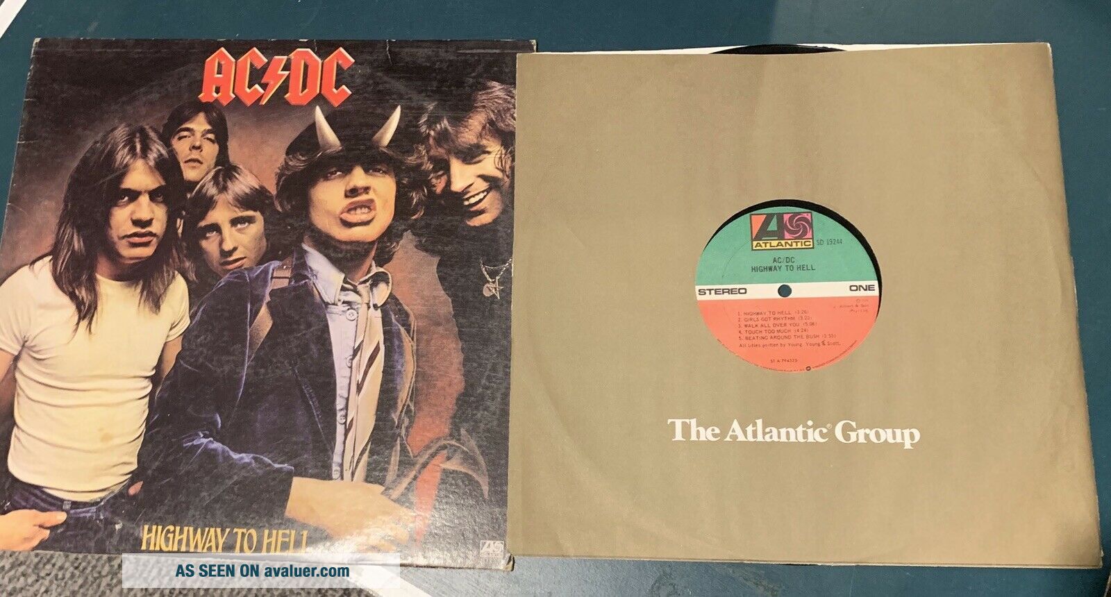 1979 AC/DC Highway To Hell Vinyl LP Record Album | #1305168