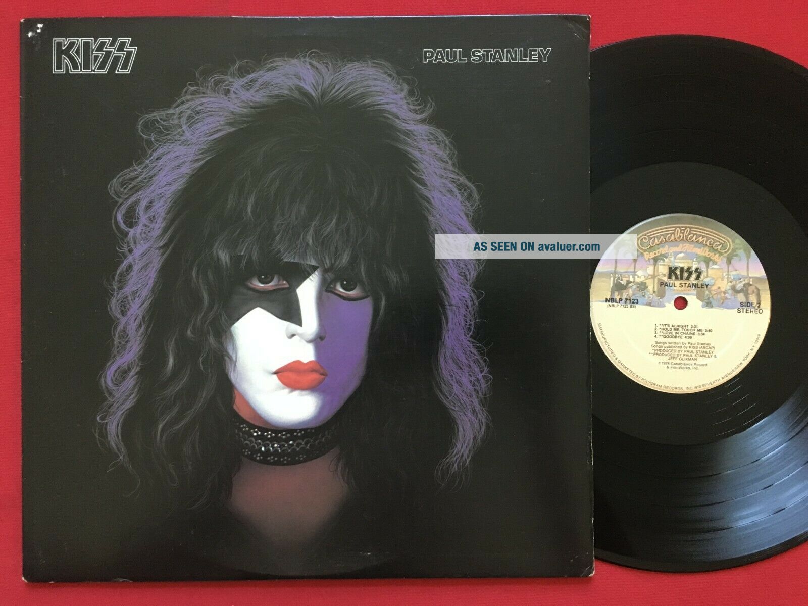 Nblp KISS PAUL STANLEY LP (1978) CASABLANCA NBLP 7123 HARD ROCK | #1449370