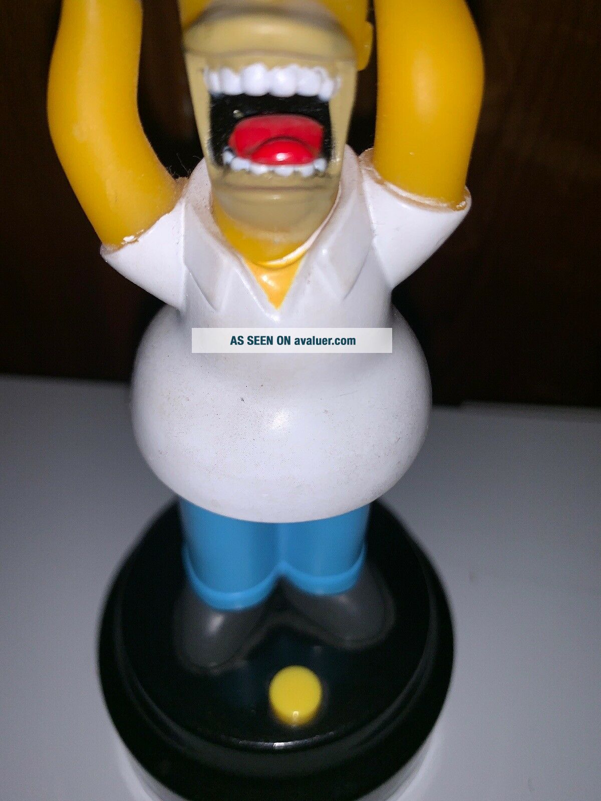 Simpsons Rarest Carachter RARE 2004 HOMER SIMPSON TALKING FIGURINE - - By GEMMY INDUSTRIES CORP ...