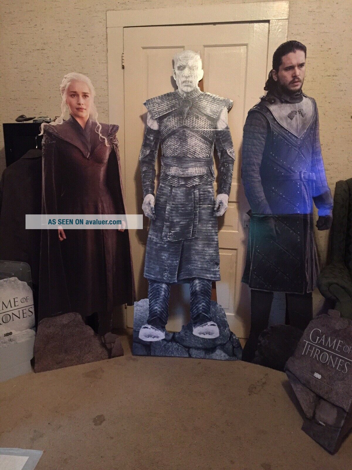 Game Of Thrones Season 7, Life Size Standup Character Figures Set Of 3 ...