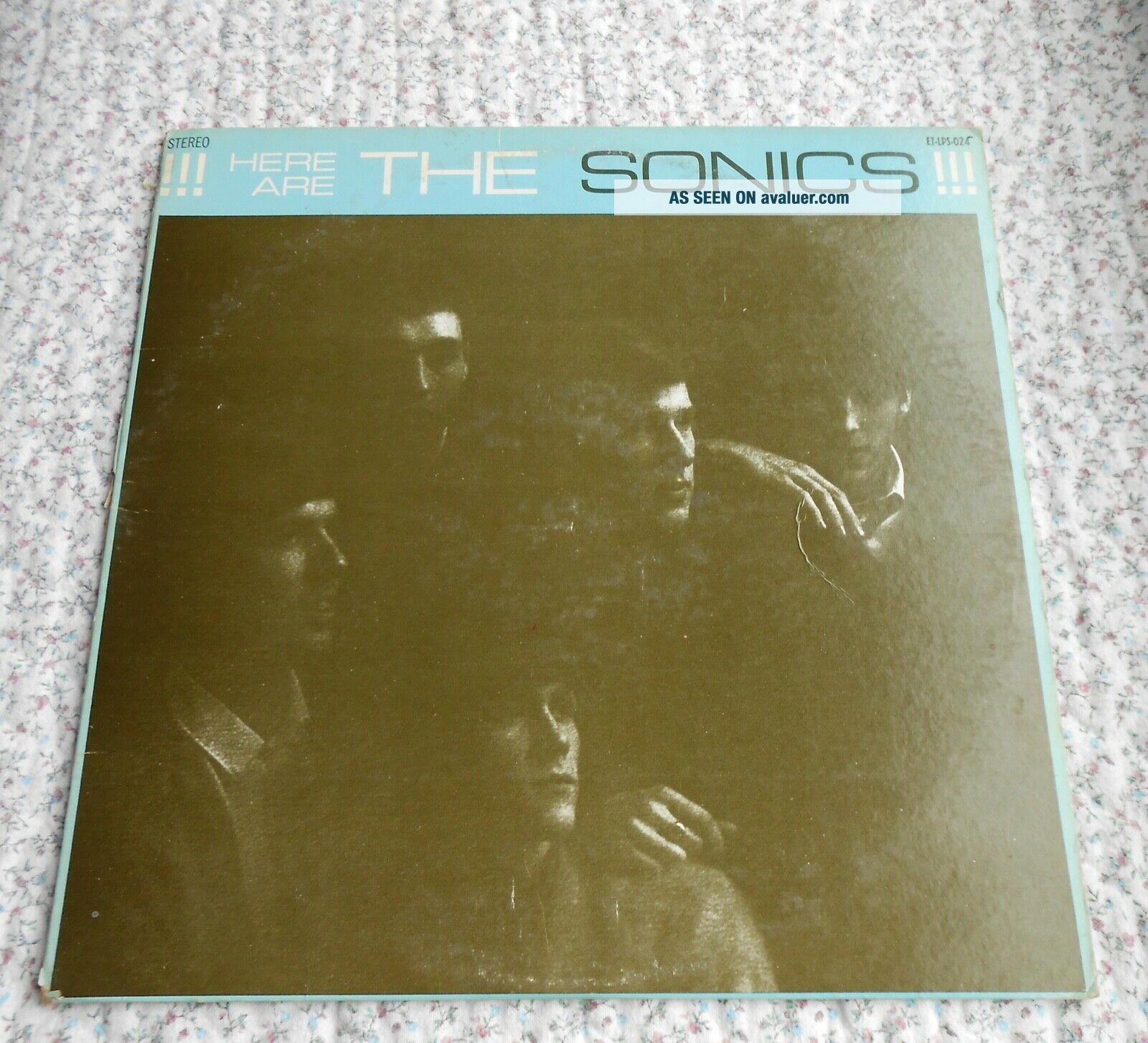  here are the sonics stereo lp etiquette records 1814450