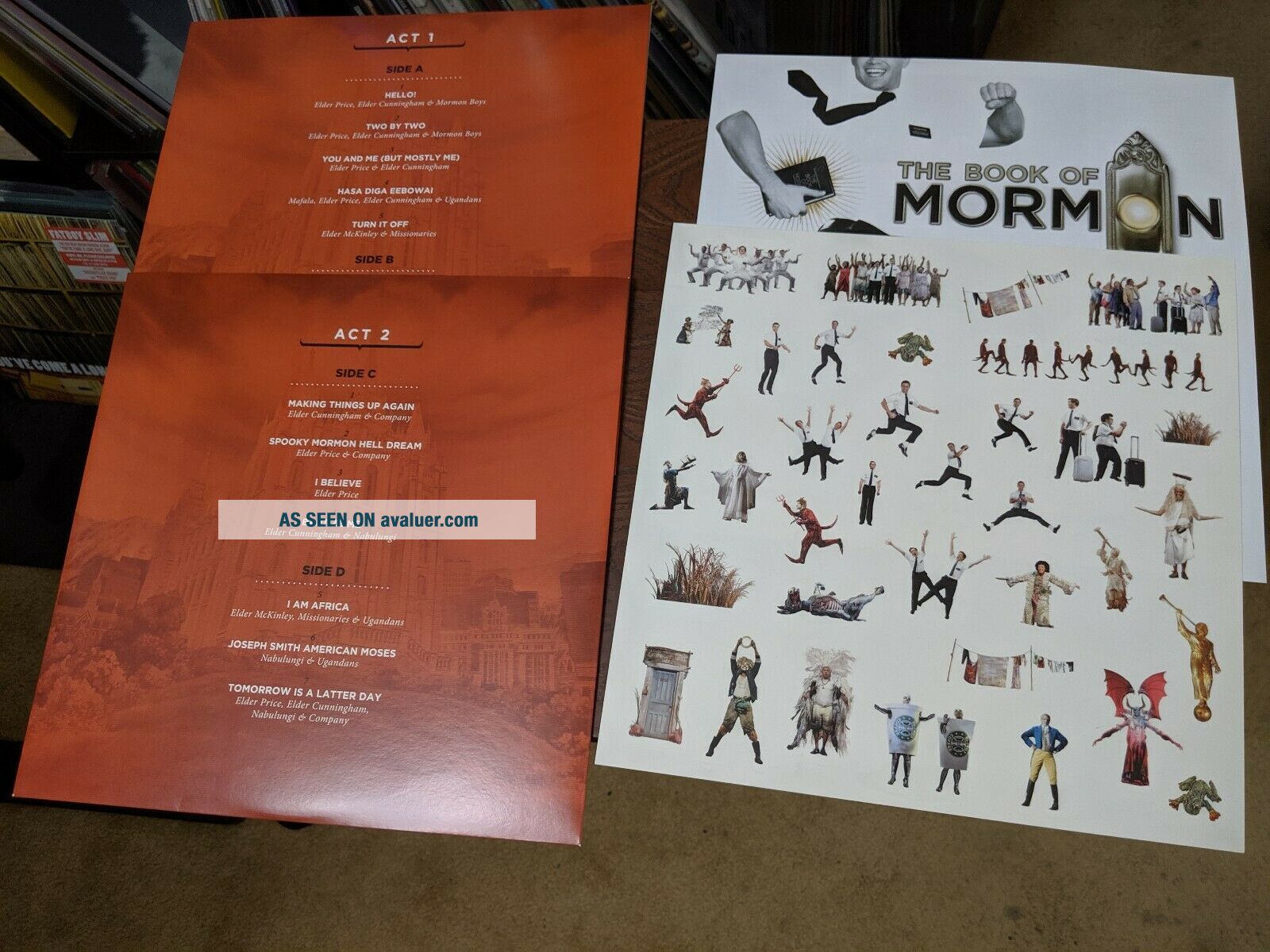 The Book Of Mormon Broadway Cast Recording (2xLP Gold Vinyl)