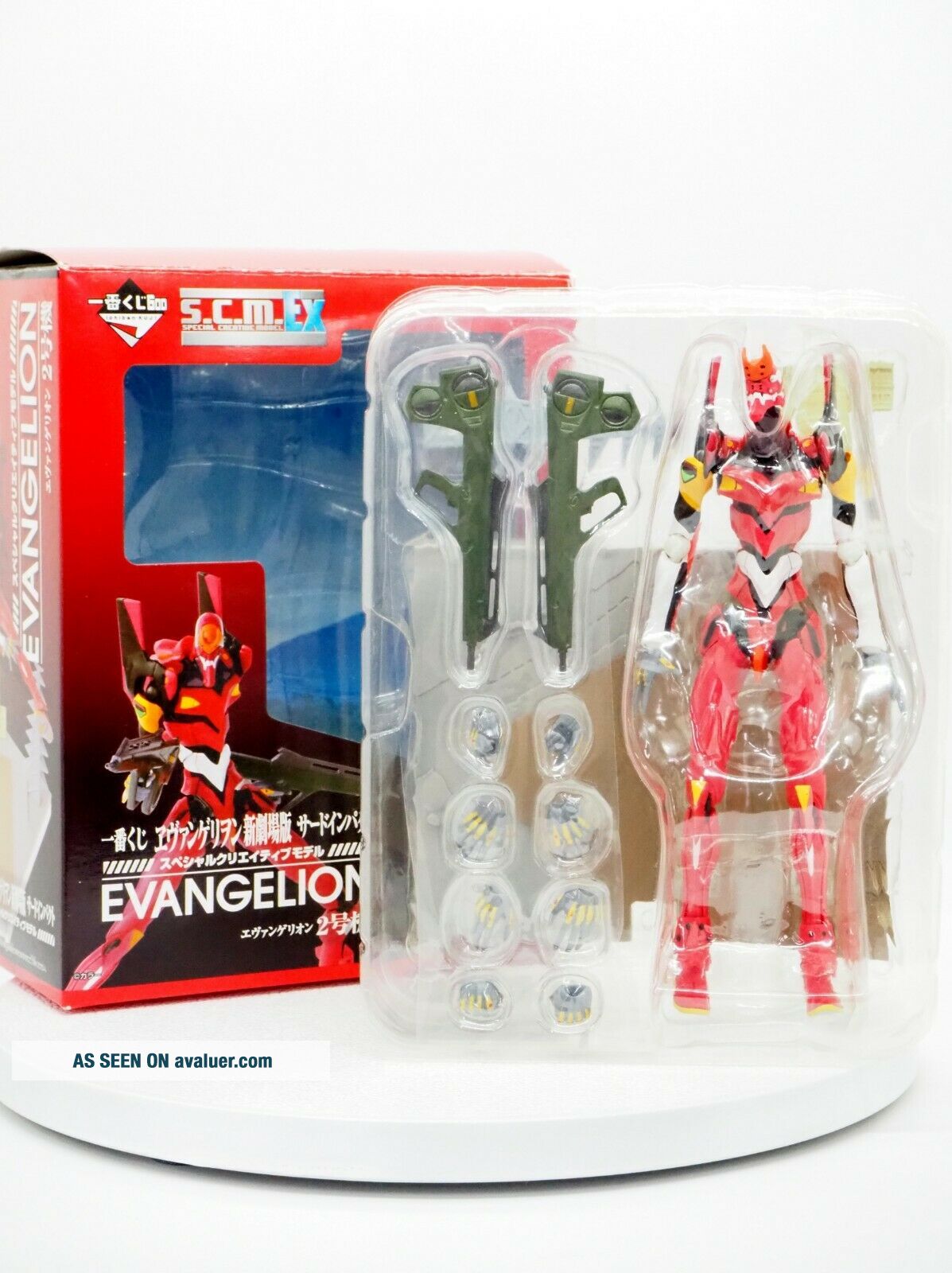 S. C. M. EX Evangelion EVA Unit 02 Robot Anime Manga Figure J4530 - 6 ...