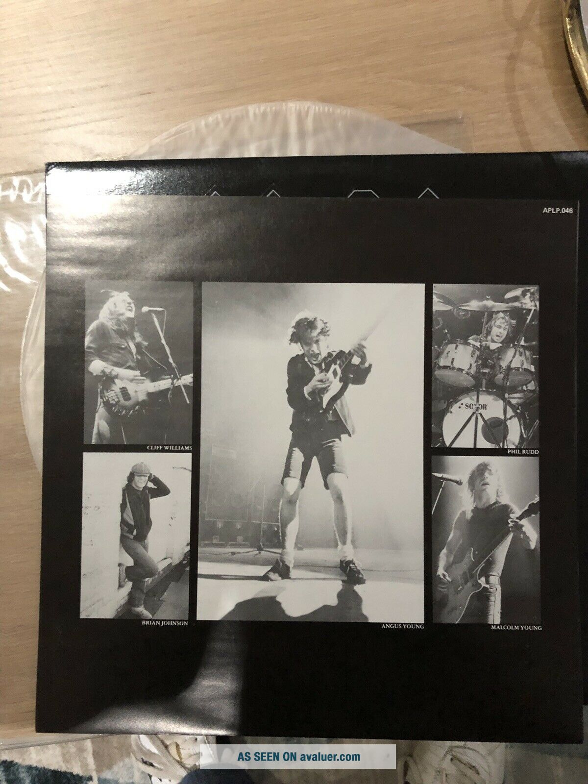 AC/DC Back In Black Alberts First Pressing 1980 Record Vinyl | #2084739