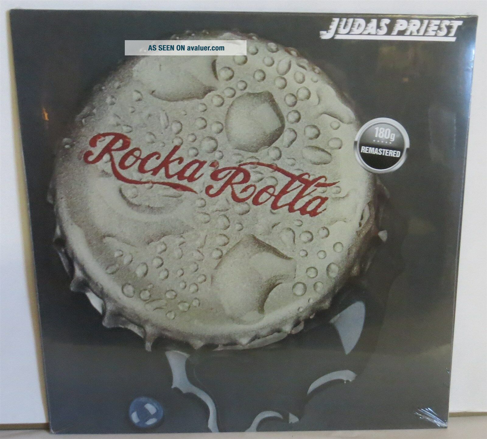 Rocka Lp Roo Label Judas Priest Rocka Rolla Bottle Cap Cover LP Vinyl Record | #2133020