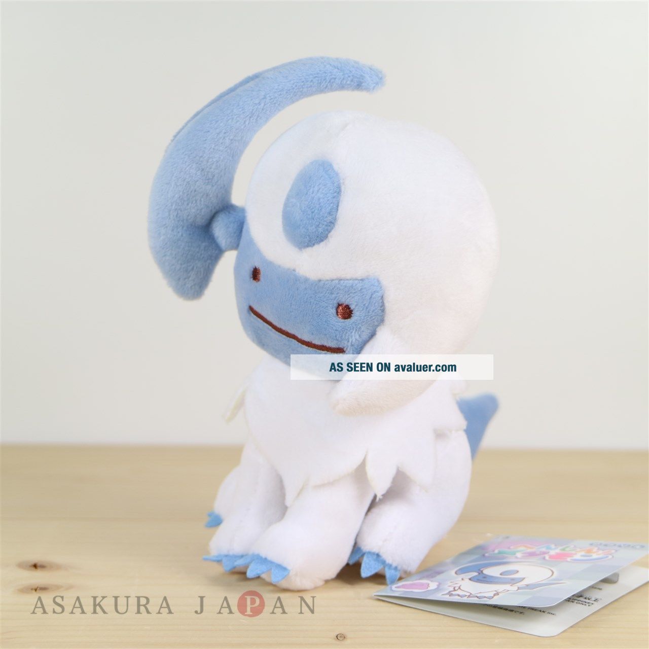 Pokemon Center Absol 5 Plush – Peluche Sentado De La Generación 3, Tamaño 9x8.5x17 Cm – Colección Sitting Cuties