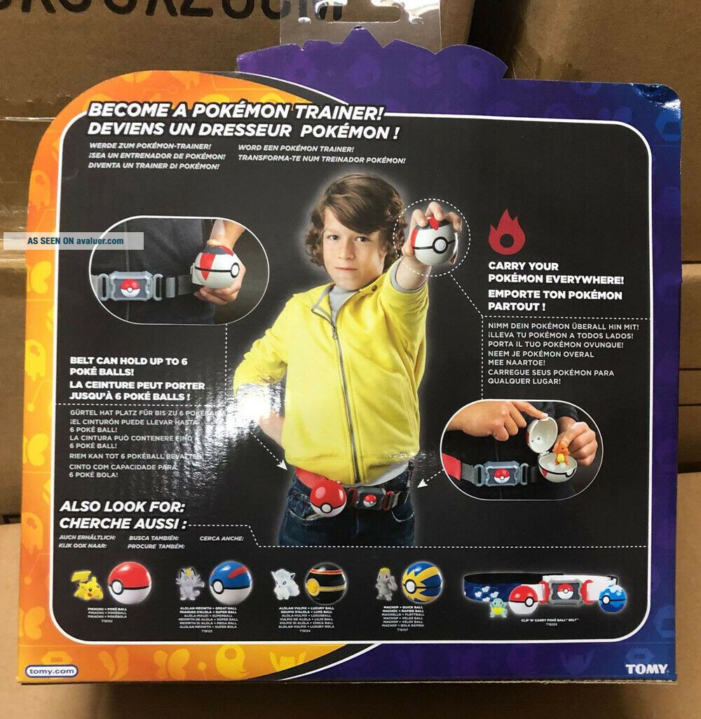 Pokémon 98005 Clip n Go Poké Ball Belt Set