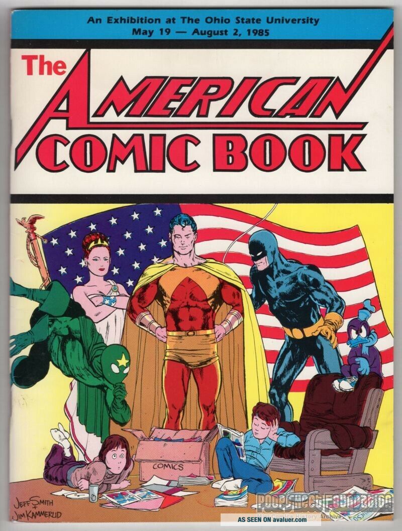 AMERICAN COMIC BOOK Ohio State Exhibit WILL EISNER Ray Bradbury EC ...