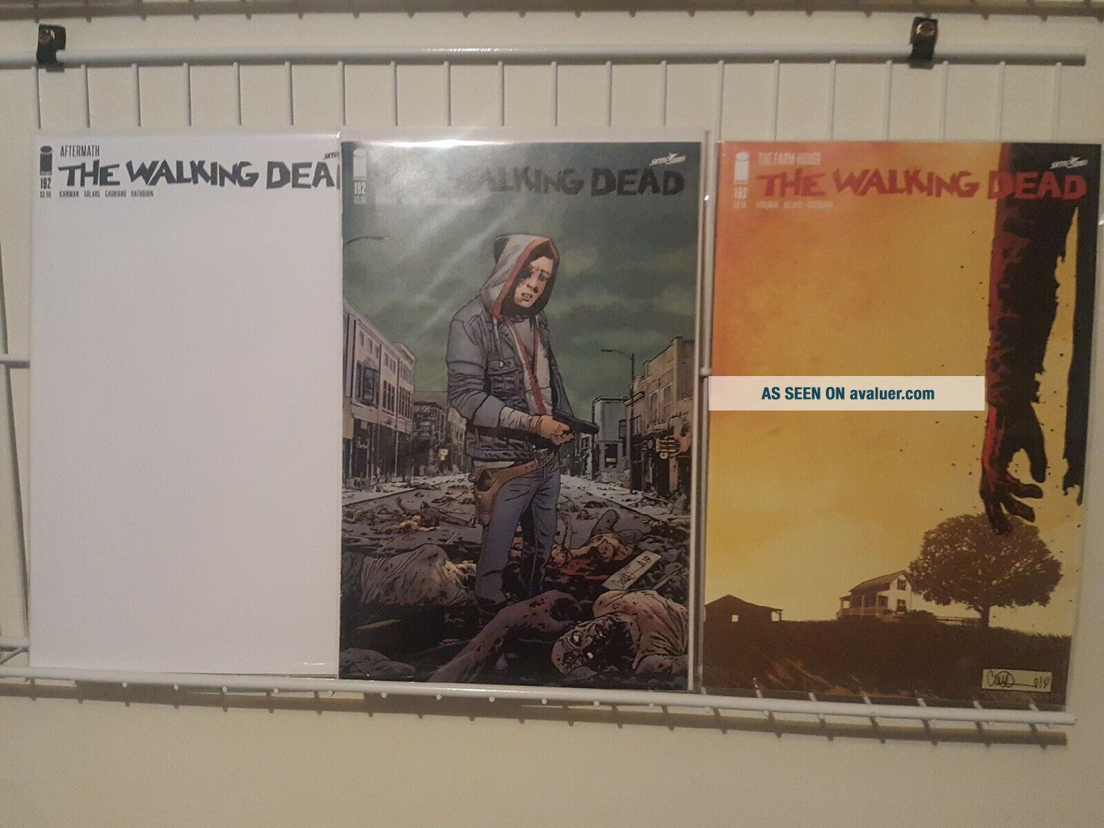 The Walking Dead 192 Regular & Blank Variant & 193 Final Issue All 1st ...