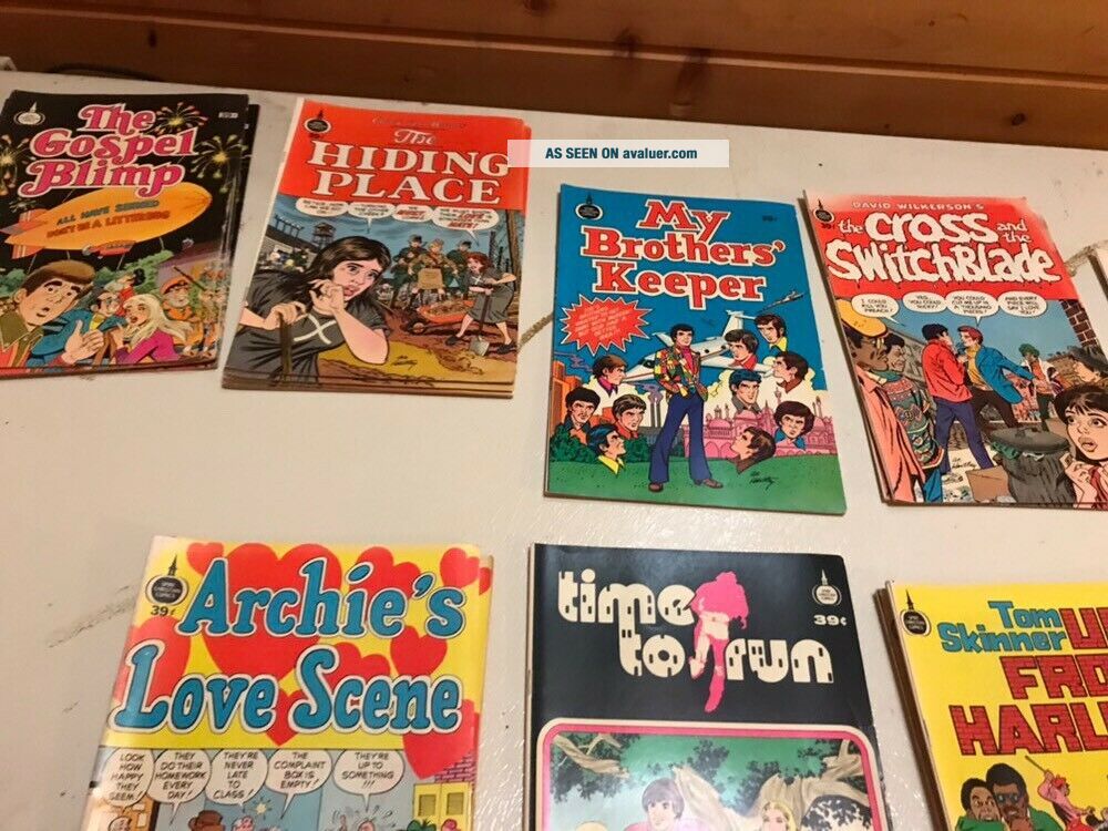 Spire Christian Comics 27 Issues Archie, Hiding Place, My Brothers ...