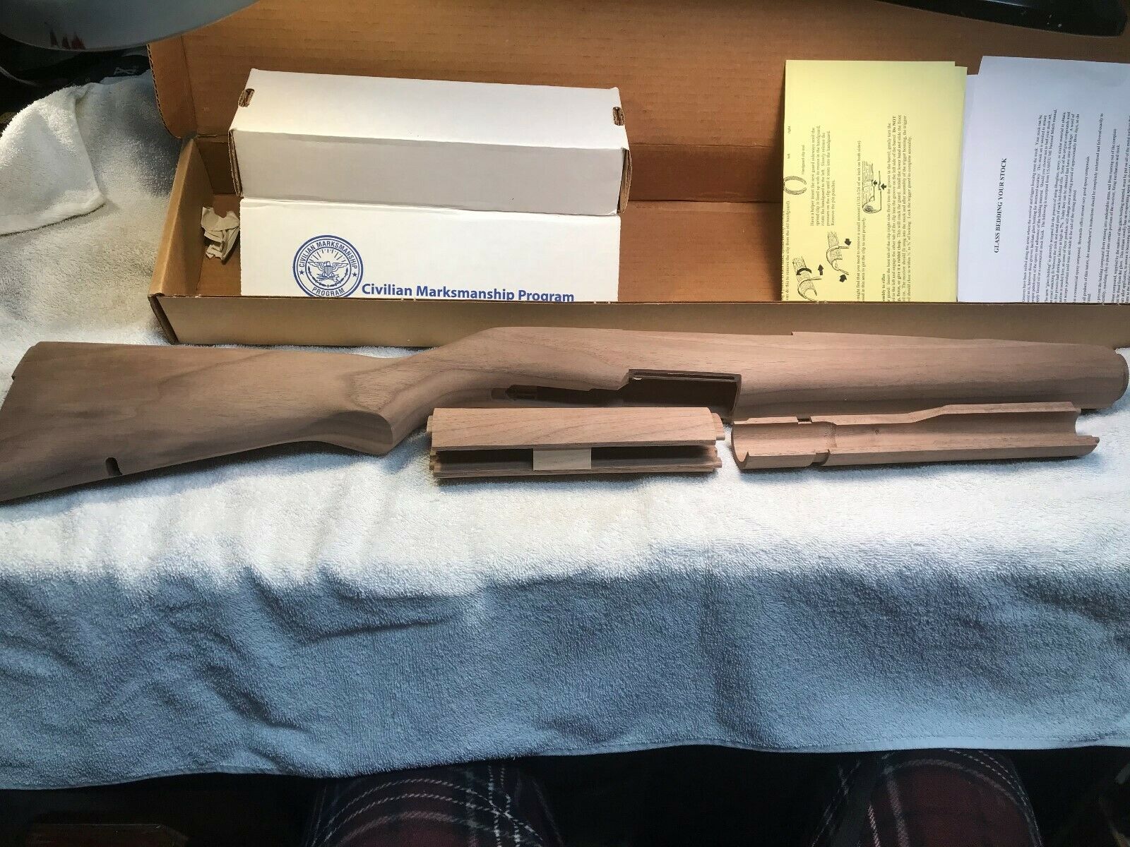 M1 GARAND CMP NATIONAL MATCH STOCK SET | #16585778