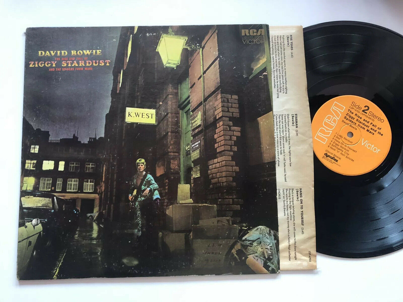 David Bowie LP The Rise And Fall Of Ziggy Stardust NM ORIG | #16547982