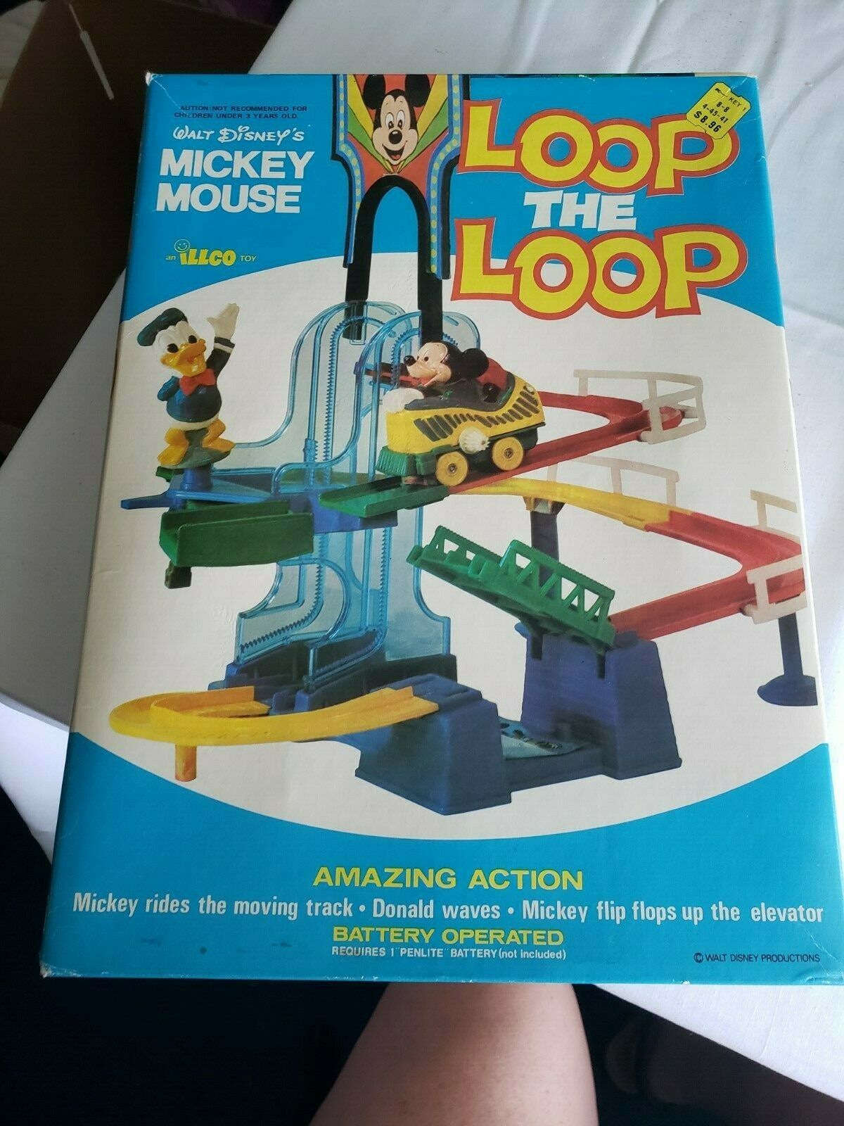 RARE VINTAGE WALT DISNEY MICKEY MOUSE LOOP THE LOOP GAME | #16485722