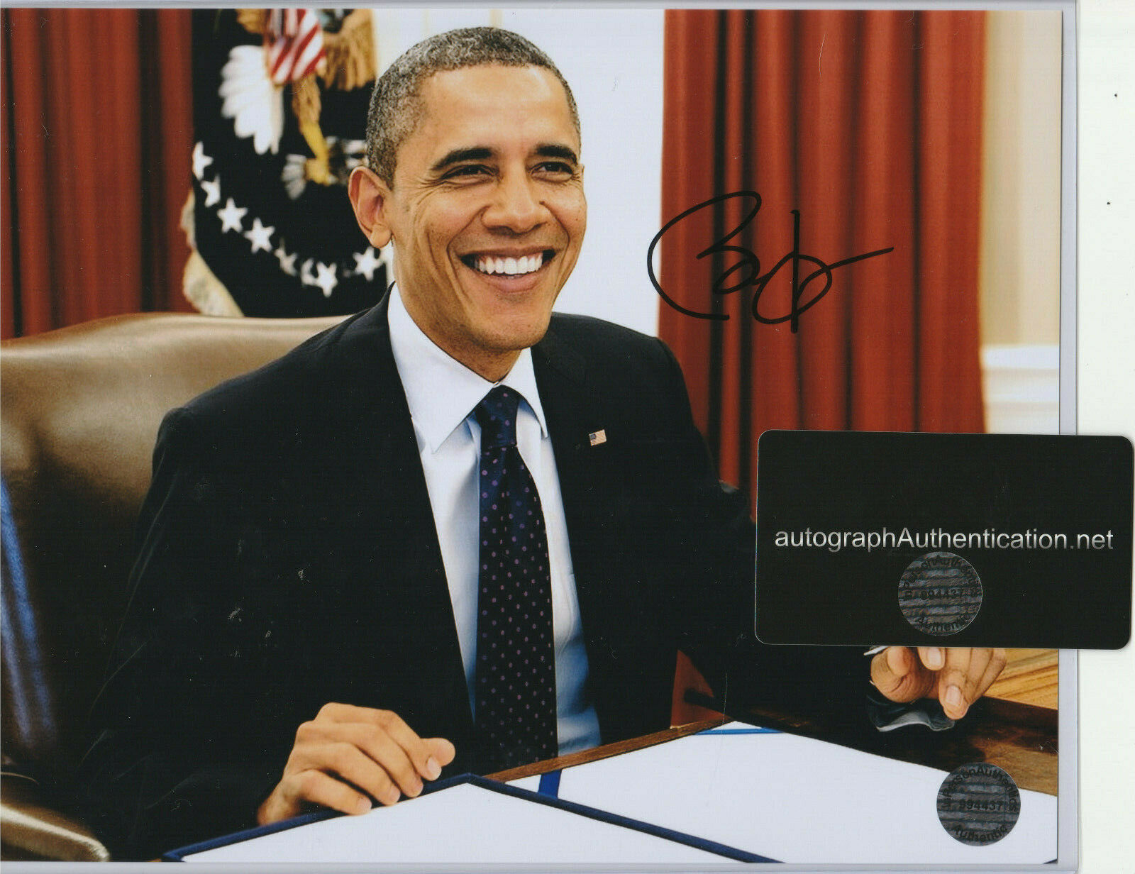 Barack Obama Autograph 8x10 Photo W/ Certified Authentic Hand Signed ...