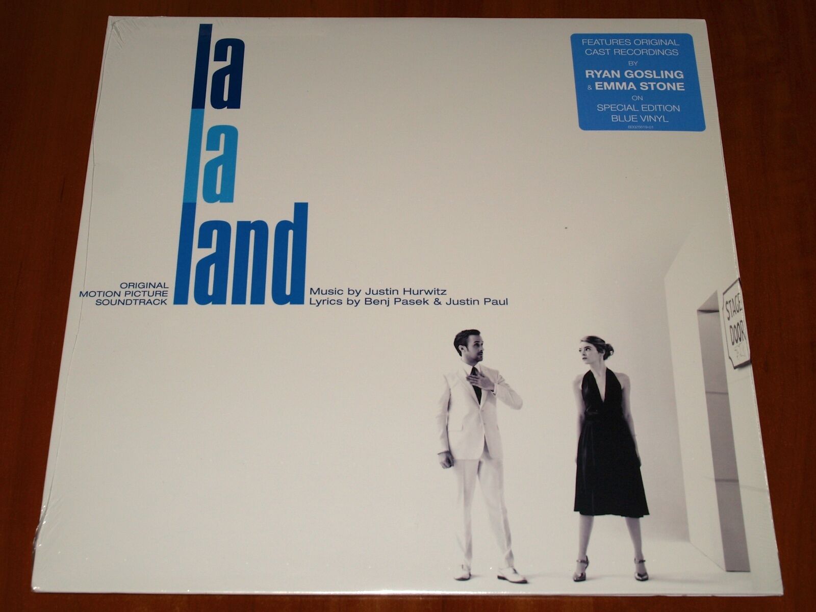 LA LA LAND JUSTIN HURWITZ LP RARE 1st PRESS BLUE