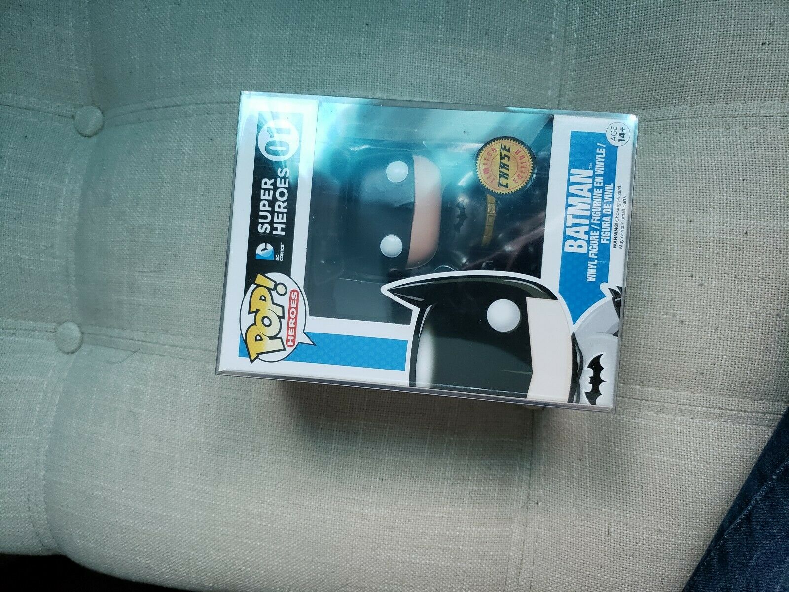 Funko Pop Batman 01 Chase Metallic - Édition Spéciale Vintage 2010 - Occasion