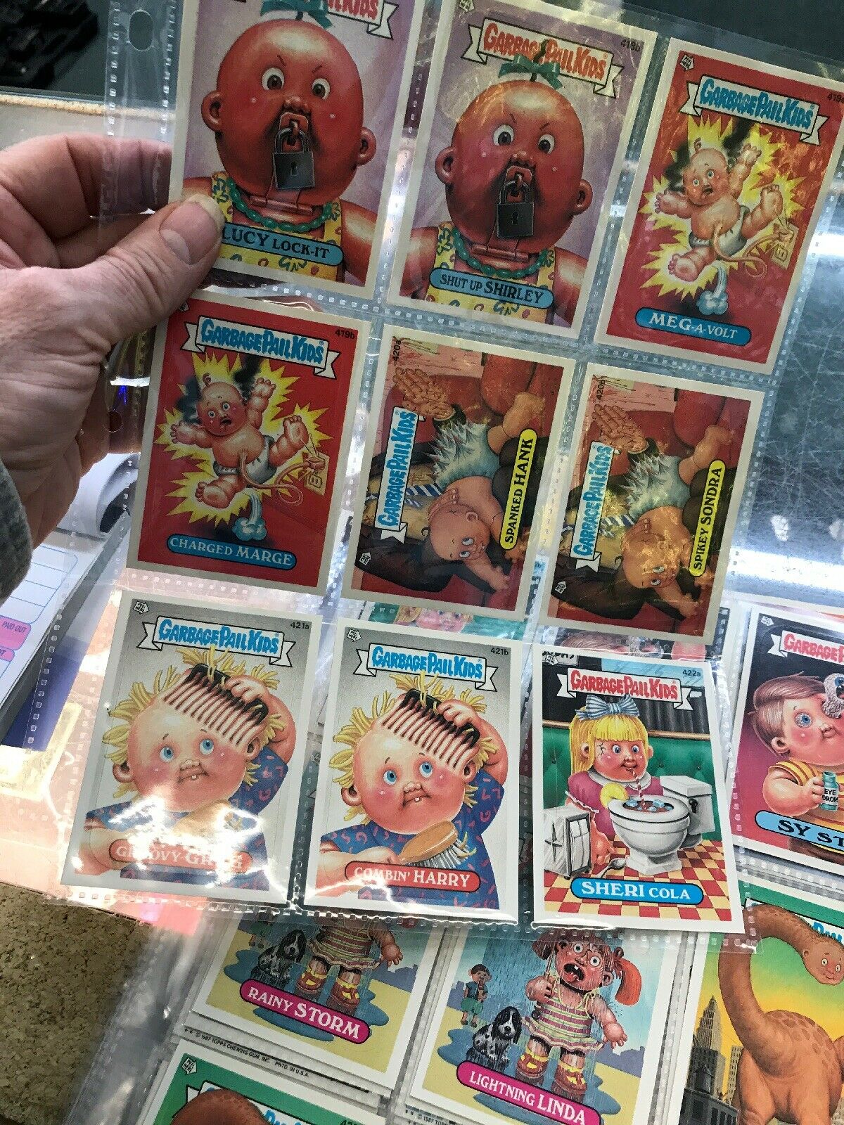 1987 Topps Garbage Pail Kids Original Series 11 Complete 88-Card ERROR Set OS11