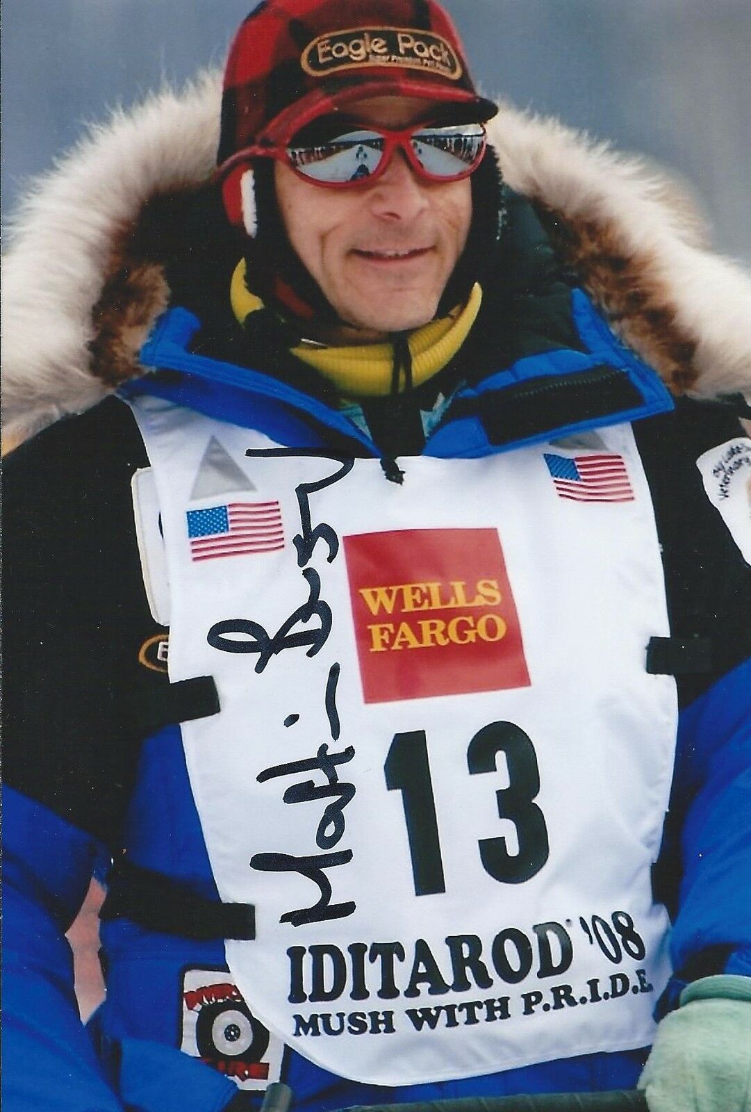 Martin Buser Martin Buser Signed Autograph Four Time Iditarod Muser RARE LOOK ...