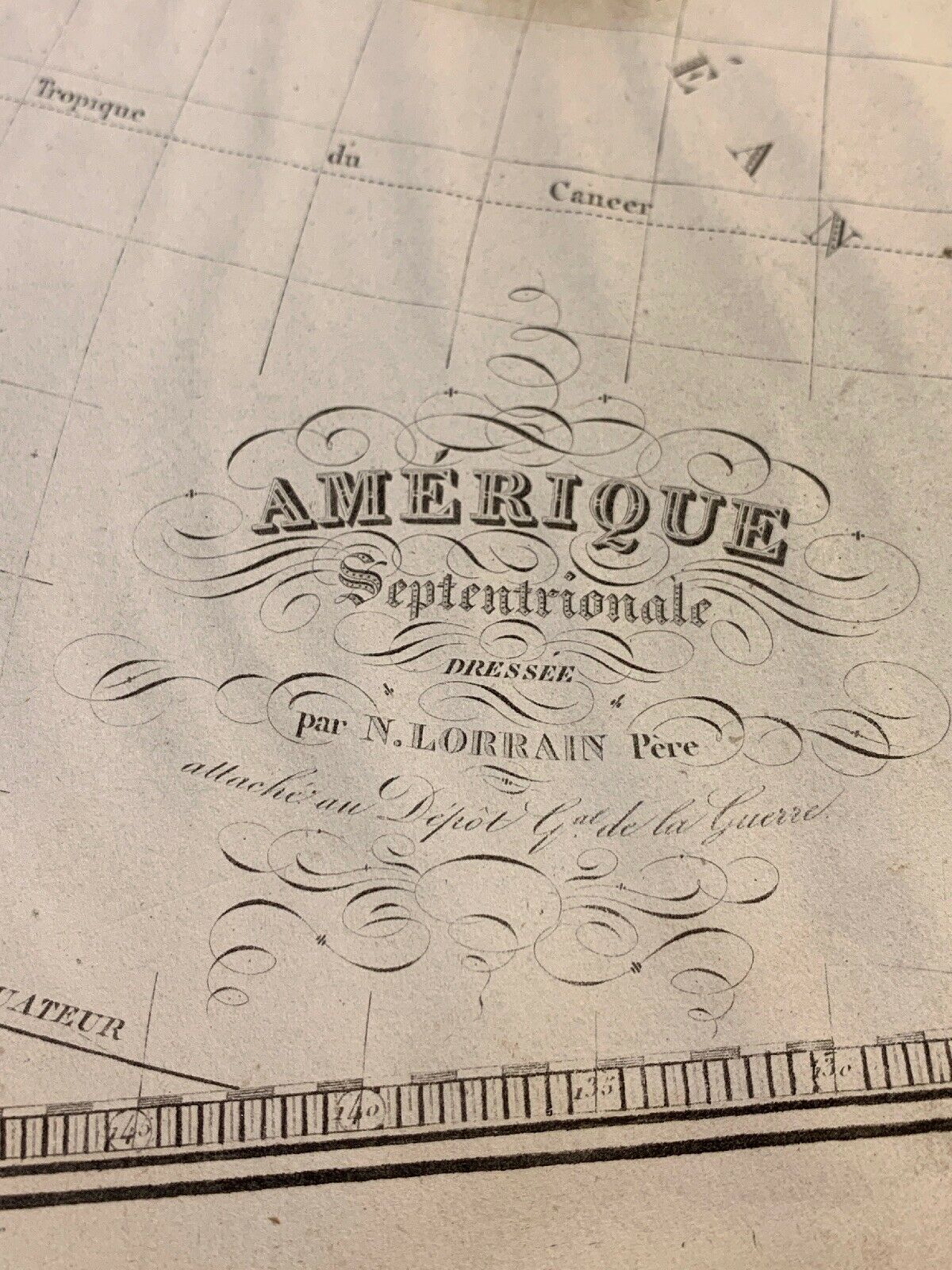 ANTIQUE MAP OF NORTH AMERICA - Antique Map Of North America 2 1