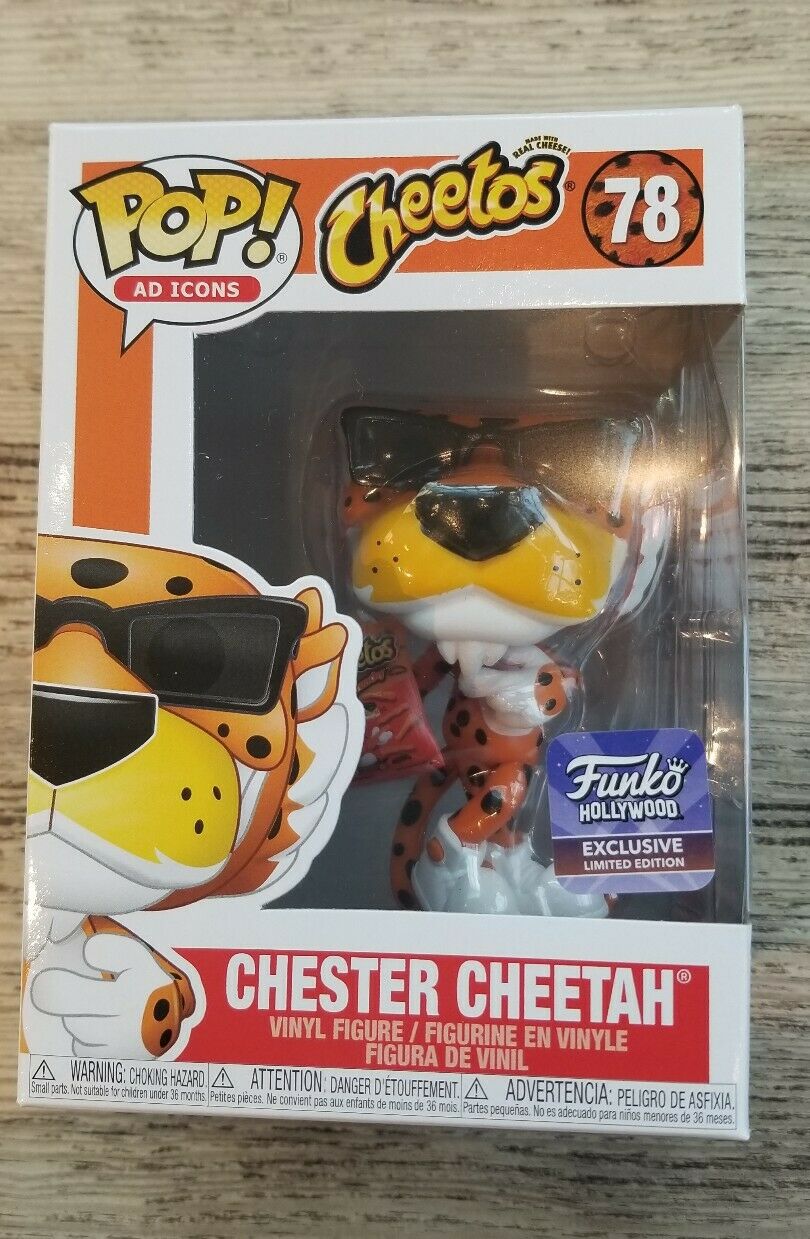 CHESTER CHEETAH FUNKO POP # 174 HOLLYWOOD EXCLUSIVE LE NEW/MINT