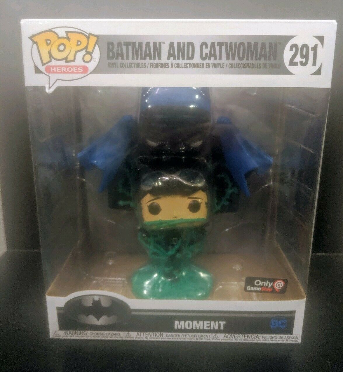 Figurine Batman Et Catwoman Exclusive Funko Pop! DC Batman And Catwoman Comic Moment 291 Exclusive - Figurine Vinyle Collectors