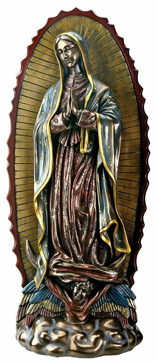 Large Our Lady Of Guadalupe Virgin Mary Catholic Statue | #15376452