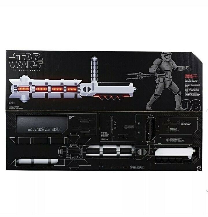 Hasbro Star Wars Black Series – Matraque Z6 Riot Control (réplique Taille Réelle, Vibrant, Poignée Métal)