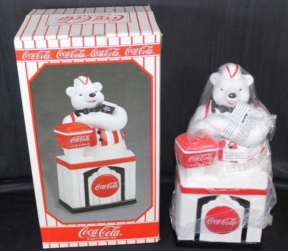 Interesting Coca Cola Cookie Jar Polar Bear Gallery