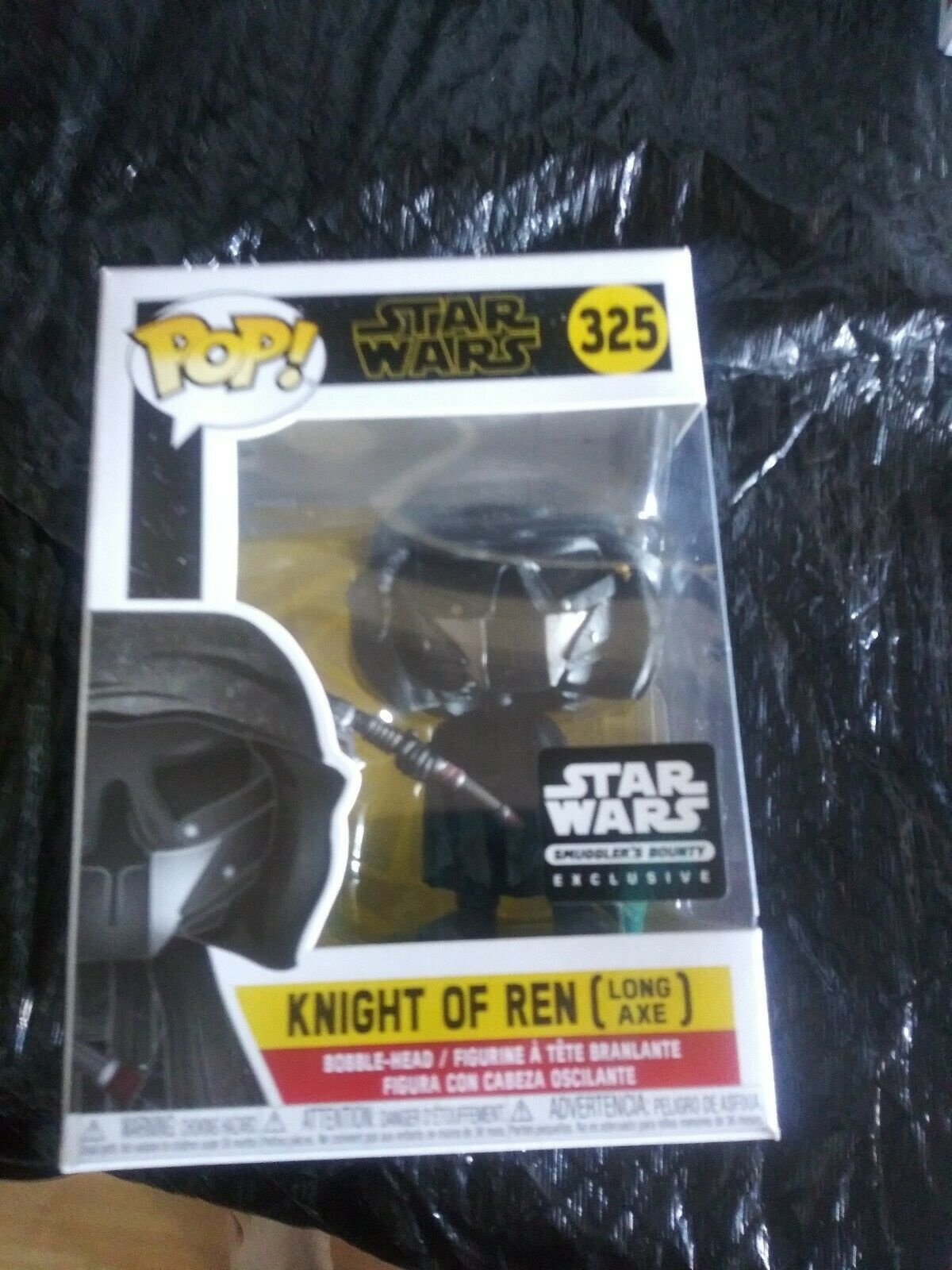 Funko Pop Star Wars Smugglers Bounty Exclusive Knight Of Ren Long Axe