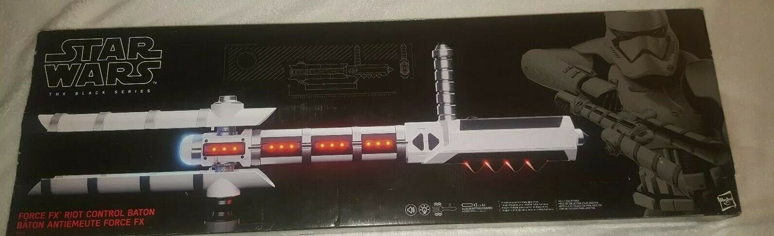 Comprar Star Wars Black Series réplica 1/1 Force FX Z6 Riot Control Baton - Mil Comics: Tienda de cómics y figuras Marvel, DC Comics, Star Wars, Tintín Comprar Star Wars Black Series réplica 1/1 Force FX Z6 Riot Control Baton - Mil Comics: Tienda de cómics y figuras Marvel, DC Comics, Star Wars, Tintín