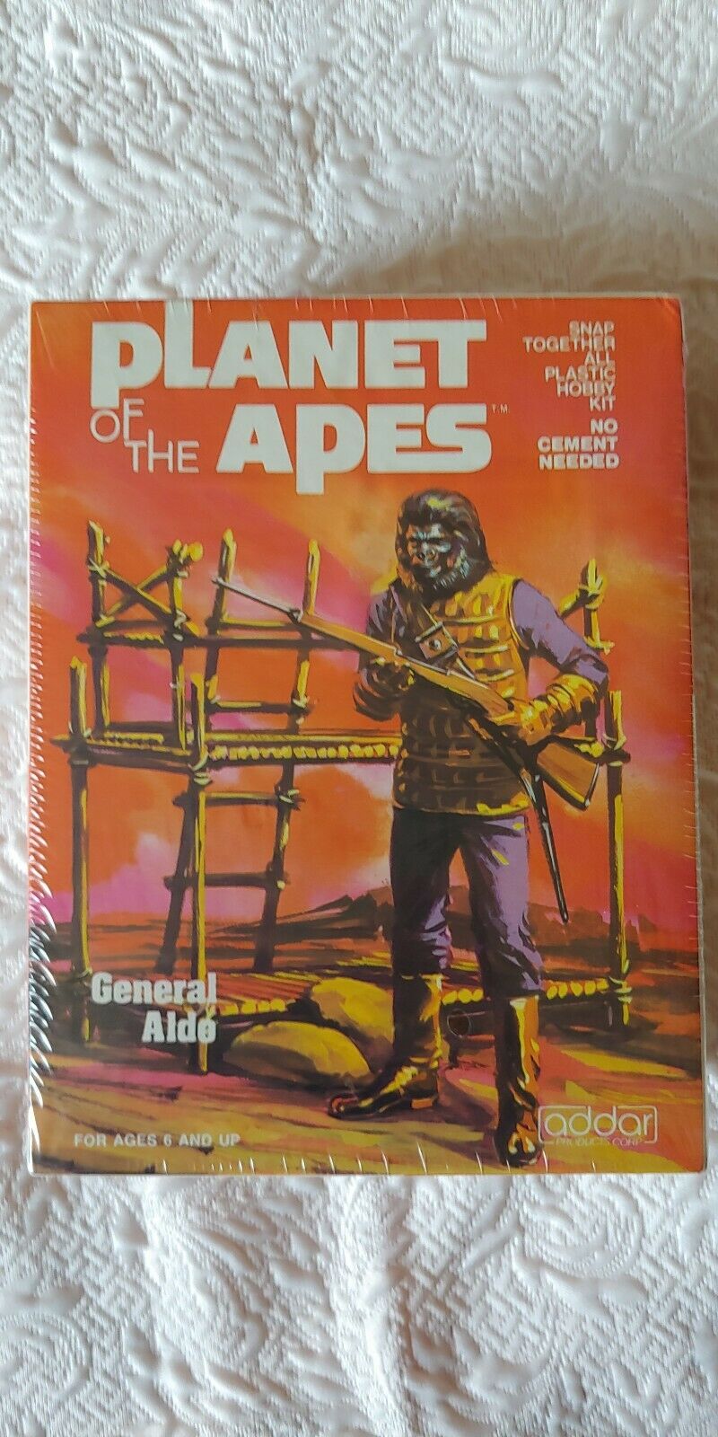 1973 Vintage Planet Of The Apes General Aldo Rare Addar Factory Model ...