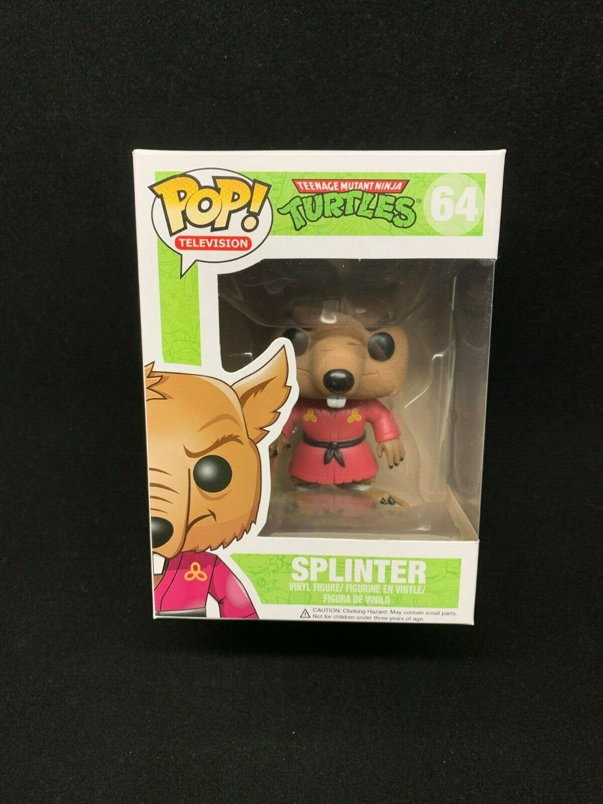 Funko Pop Splinter 64 Teenage Mutant Ninja Turtles TMNT W/ Protector ...