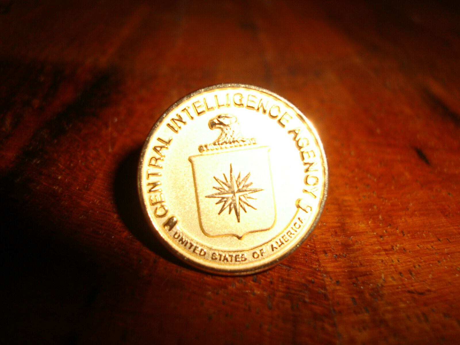 Authentic CIA Central Intelligence Agency 3/4 