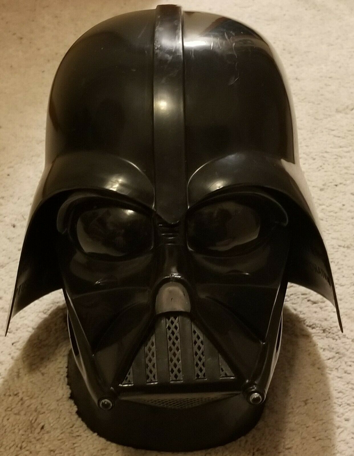 Darth Mask Don Post Star Wars Darth Vader Mask 2 Piece Plastic Helmet Twentieth ...