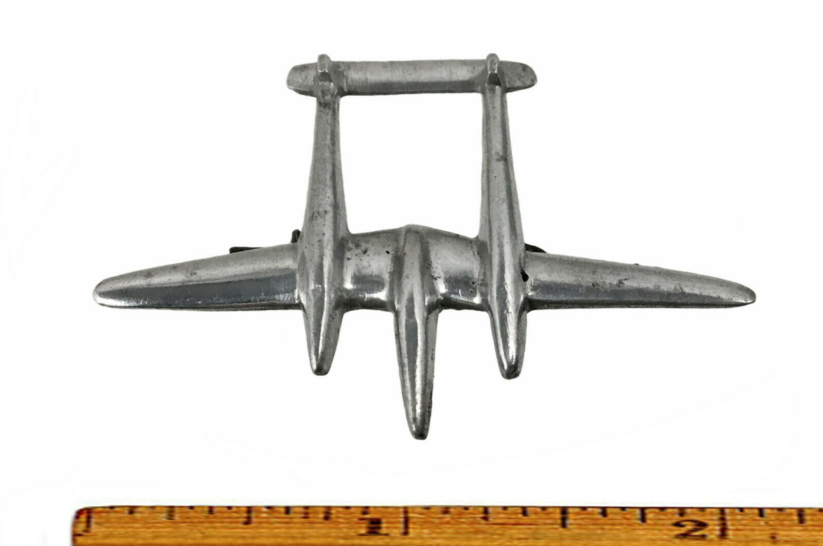 WWII 1940s US Army Air Force USAAF Trench Art Lockheed P - 38 Lightning ...