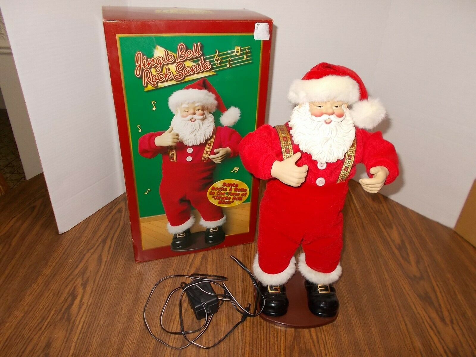 Santa Rocking Instrument Jingle Bell Rock Santa Animated Dancing Musical Santa Shape | #14715040
