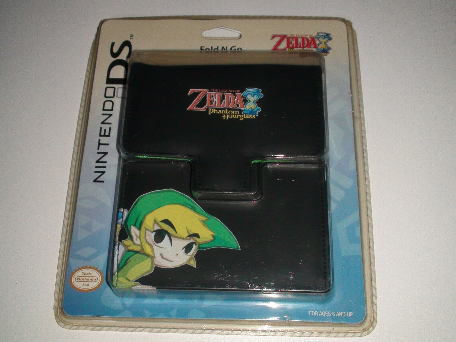Legend Of Zelda Phantom Hourglass Nintendo DS Fold N Go Carrying Case ...