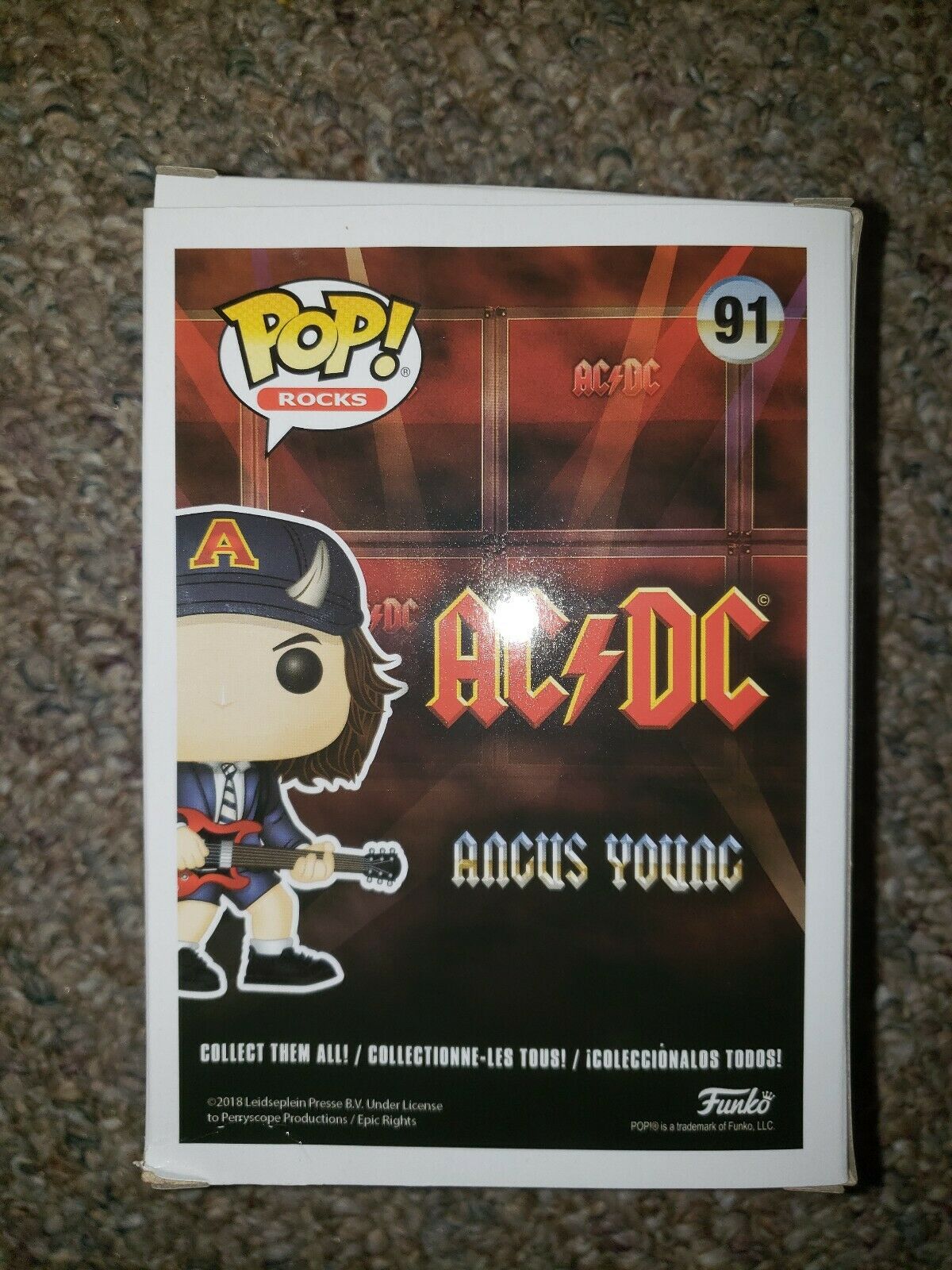 Funko Pop Rocks: AC/DC Angus Young Chase Limited Edition With Pop ...