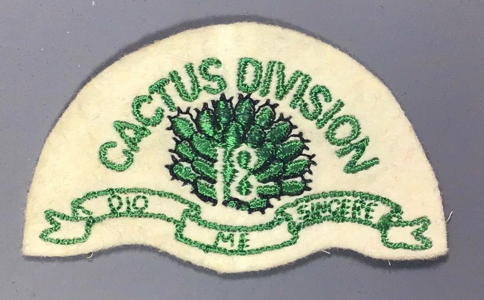 WWII Army 18th Infantry Division Patch Cut Edges No Glow | #14861315