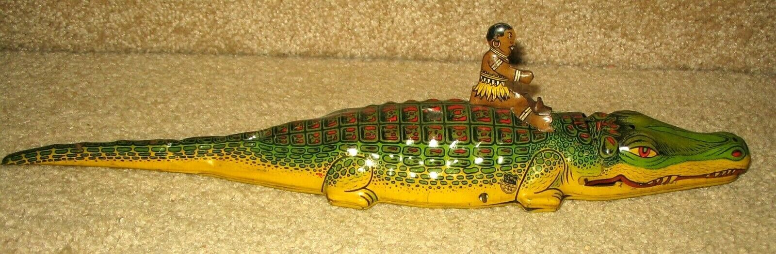 Knight Riding Alligator 1930s J CHEIN & CO. 15