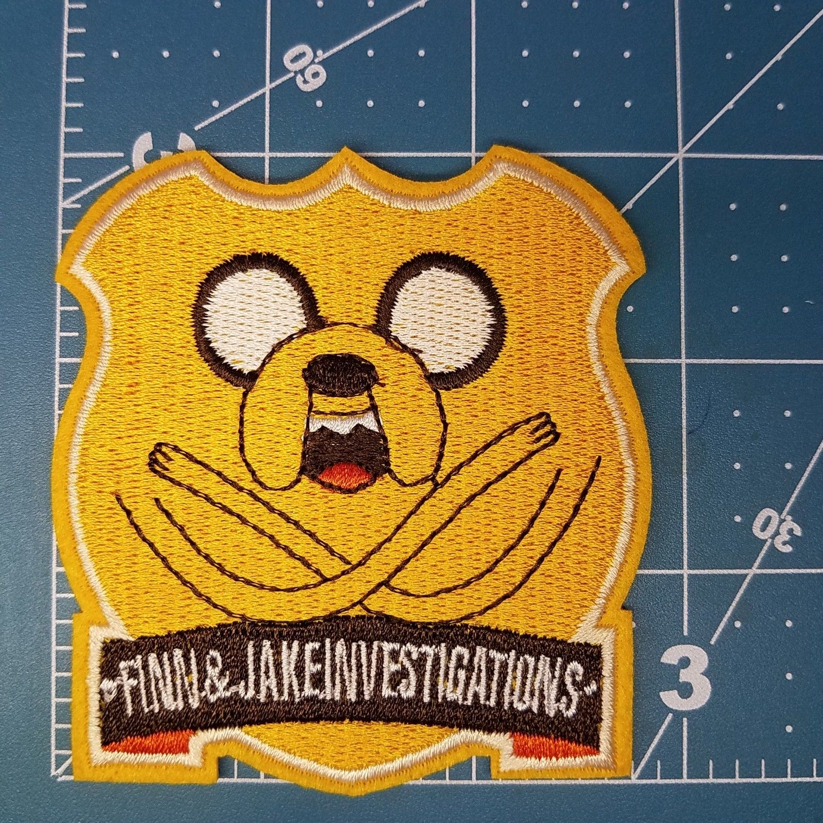 Adventure Time Finn & Jake Investigation Patch 3 Inches Tall | #14420603