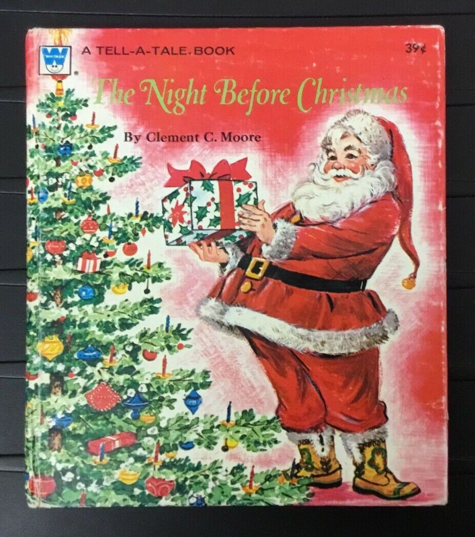 Vintage The Night Before Christmas Whitman Tell A Tale Children’s