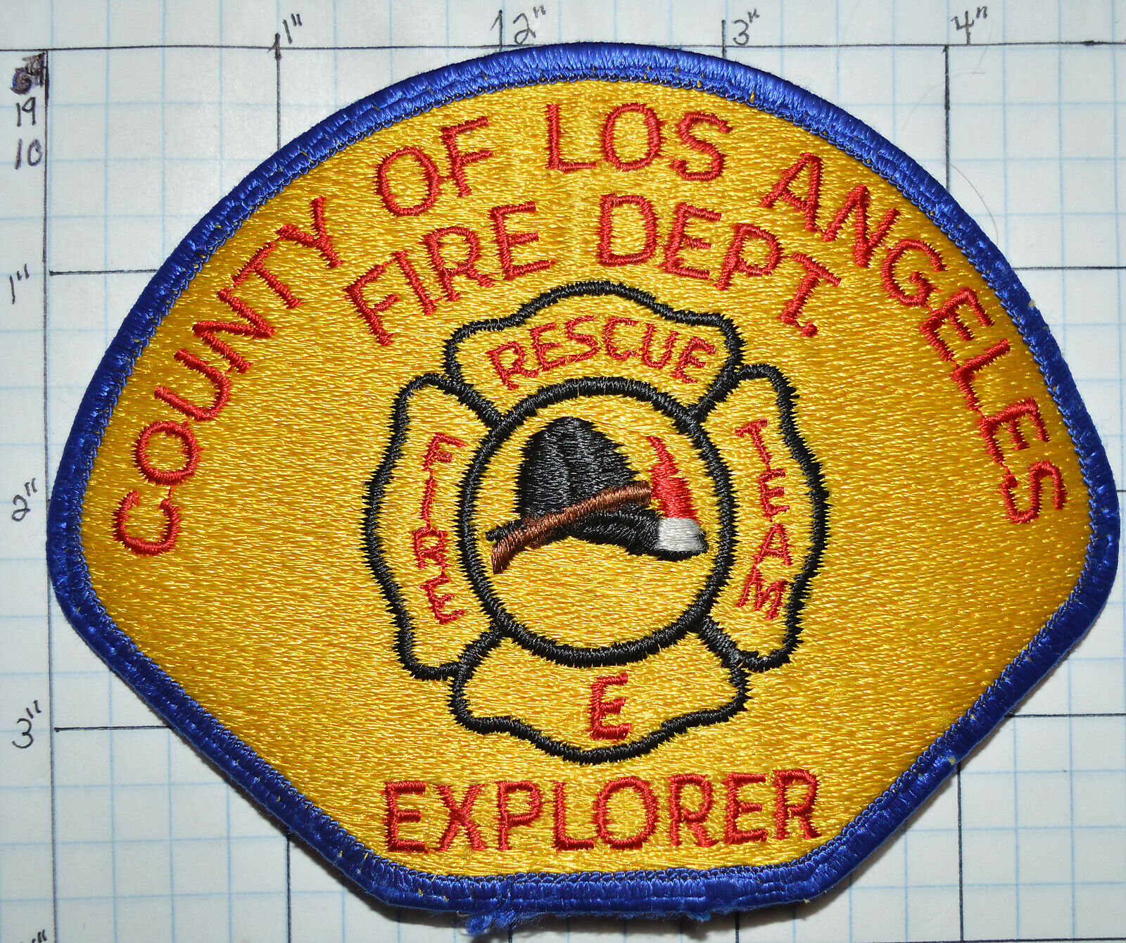 CALIFORNIA, LOS ANGELES COUNTY FIRE DEPT FIRE RESCUE TEAM EXPLORER ...