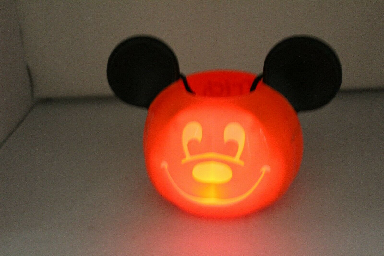Disney Parks Halloween Mickey Mouse Light - Up Trick Or Treat Candy ...